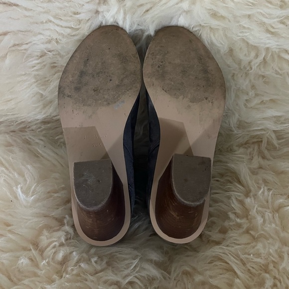 Tan Suede Heeled Ankle Boots - Picture 5 of 6